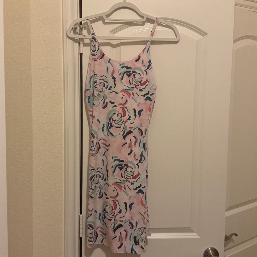 Athleta Multicolor Floral Dress
